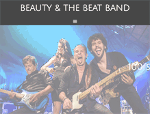 Tablet Screenshot of beautyandthebeatband.com